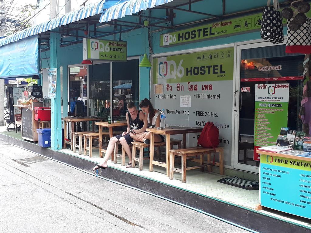 Q6 At 6 Hostel Bangkok Buitenkant foto